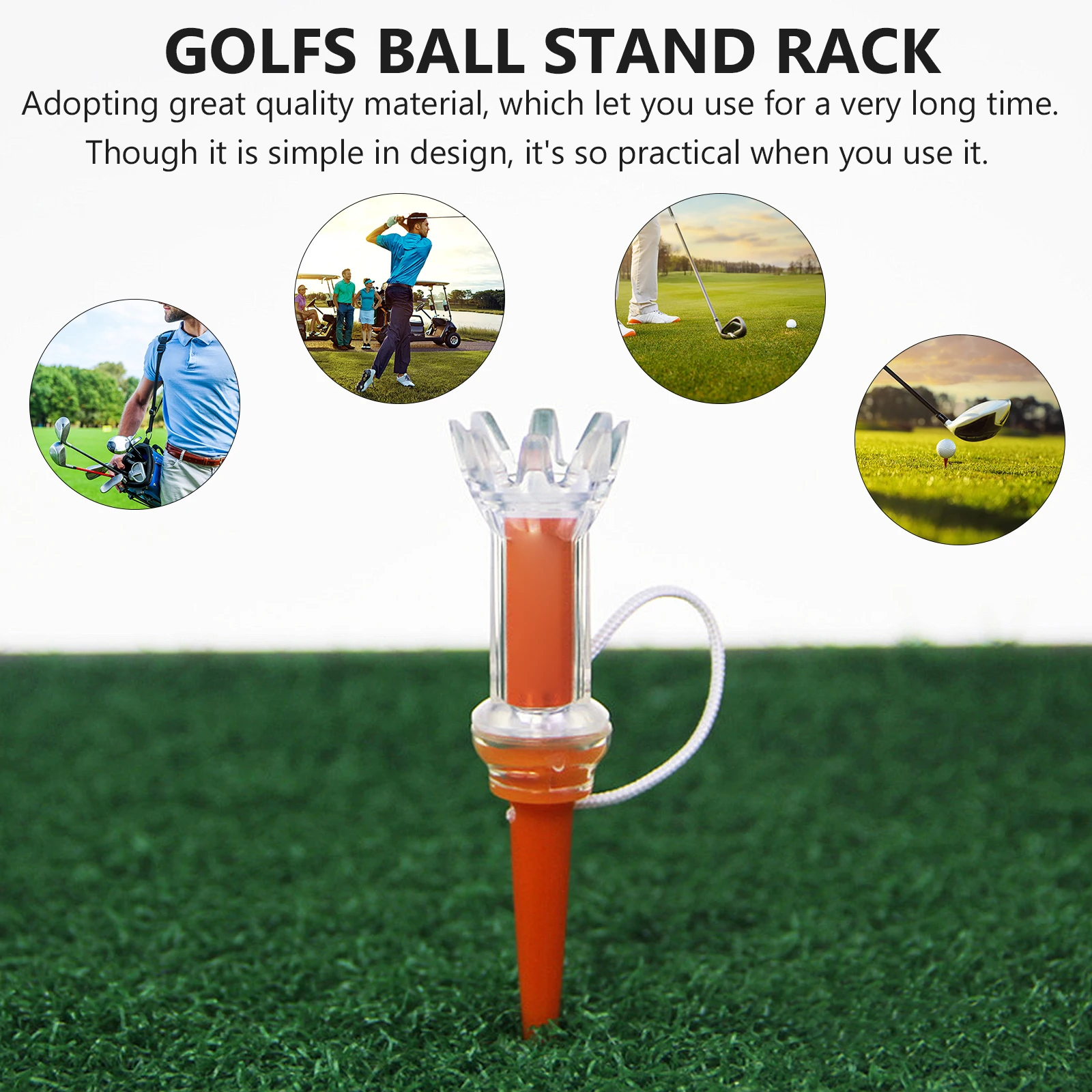 

Golf Rack Claw Supplies Shape Accessories Ball St Tool Portable Golfs Tees Golfs Tees Accessories Supplies