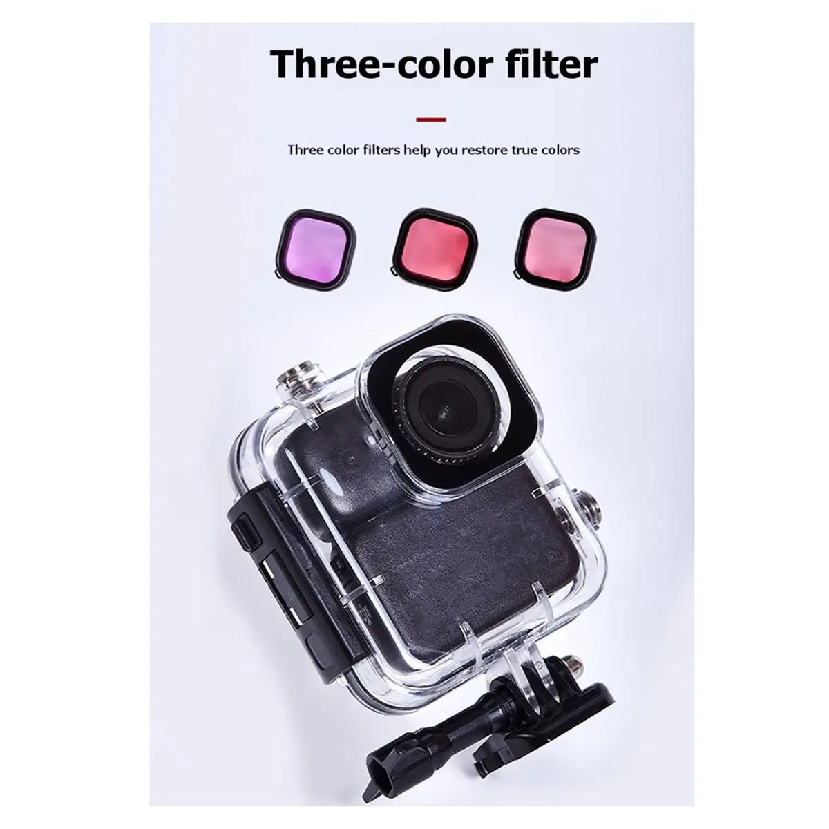 For Nano Stealth Diving Waterproof Case, Diving Protective Case, Underwater Diving Depth Up to 60 Meters