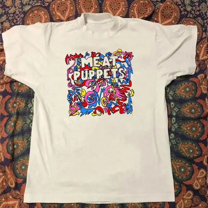 Meat Puppets 1987 Mirage Konzert T-Shirt Baumwolle für Männer Frauen S 4Xl