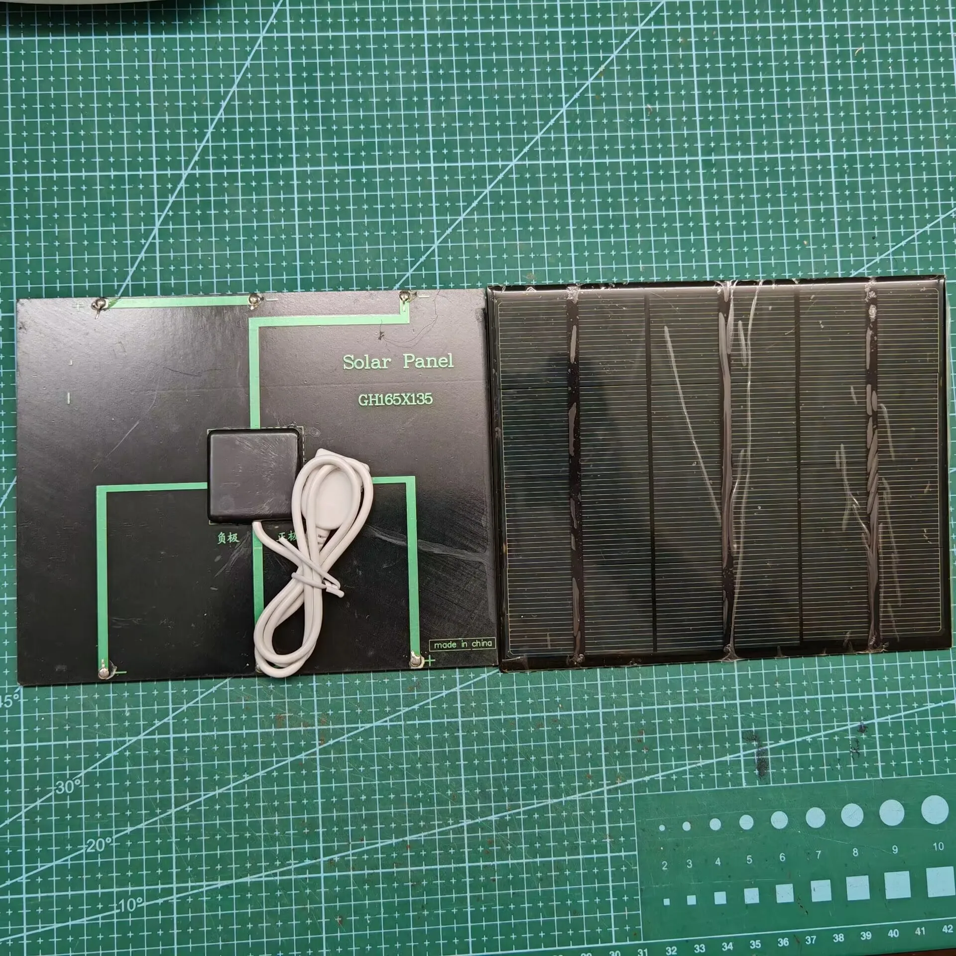 Solar panel 6V, 3,5 W mobile Strom versorgung, Solar Telefon Ladegerät USB