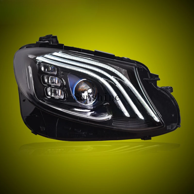 

Dedicated to E-class W213 headlight assembly 16-20 E200 modified S-class LED headlights