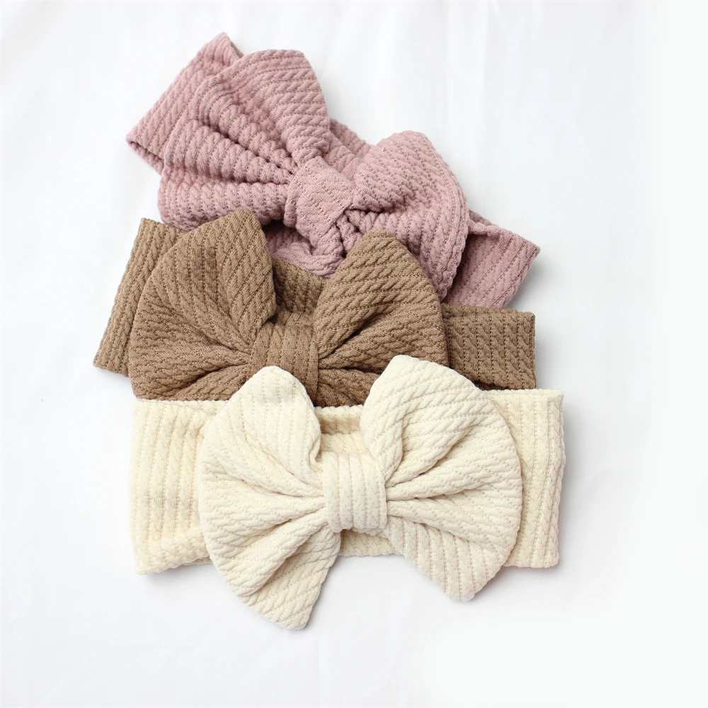 Big Bow Newborn Headband Knot Children Headband Baby Girls Cute Hairbow Turban Kid Hair Accessories Bowknot Turbantes Para Bebes