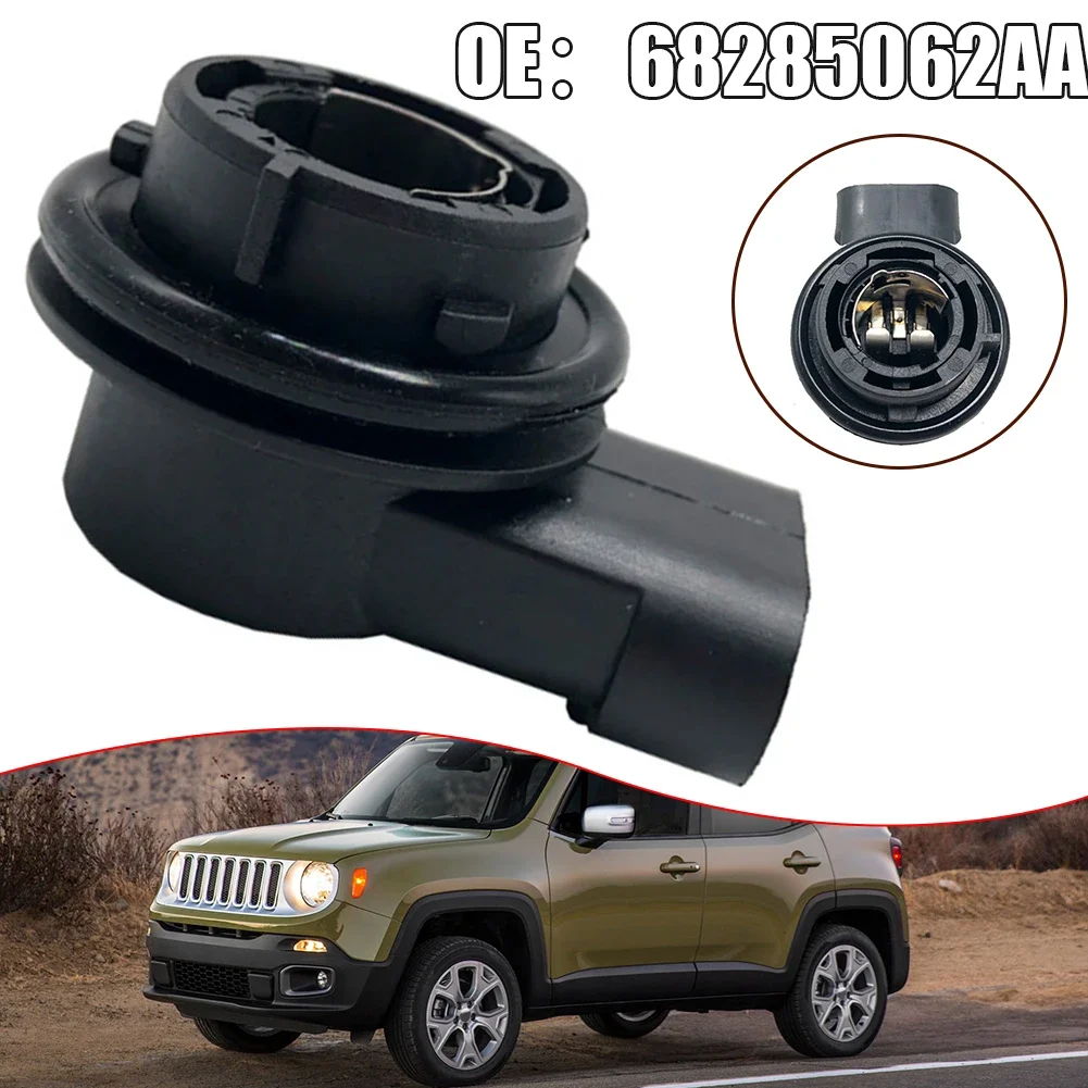 1×68285062AA# Car Light Base PY21 Bulbs Socket- Lamp- Holder For Jeep- Renegade- Auto Lamp Holder PY21 Light Bulb Socket- Lamps