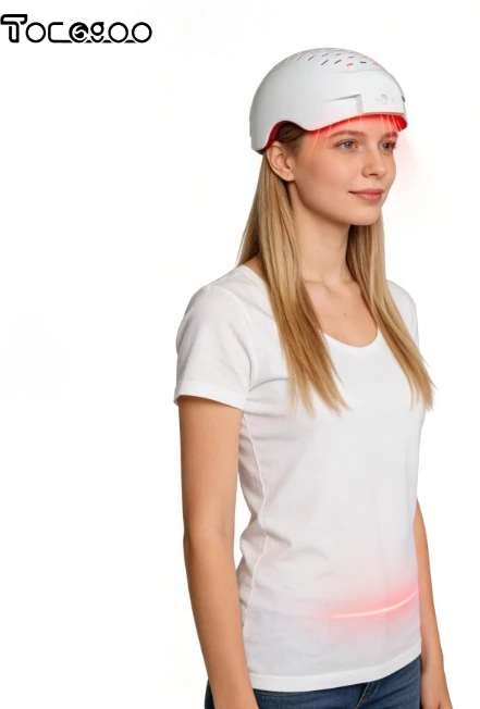 

Лазерный аппарат для восстановления роста волос, шапка для терапии красным светом, устройство против выпадения и истончения волос