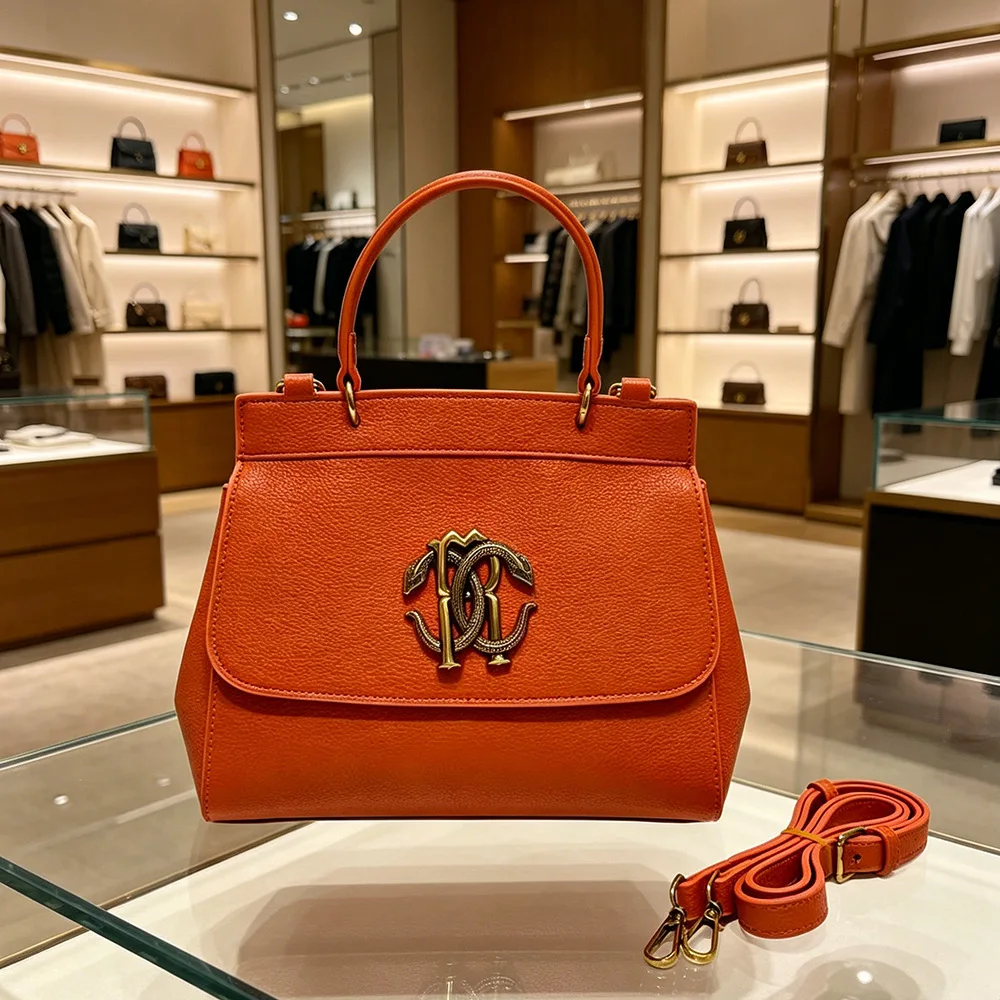 2026 Casual Trendy Diaper Bag for Women Leather Handbag Shoulder Messenger Crossbody Purse Vintage Classic Tote