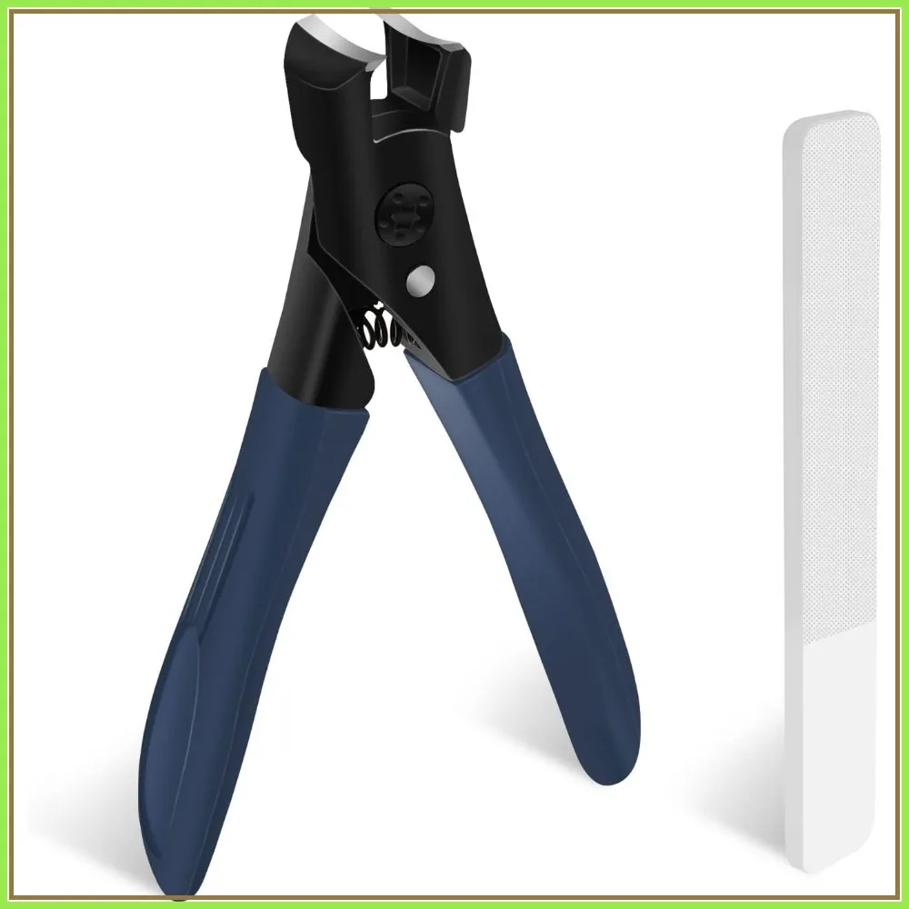 Nail Clippers for Men - Toenail Clippers for Thick Nails, Fingernail Clipper for Adults Seniors, Toe Nail Clippers