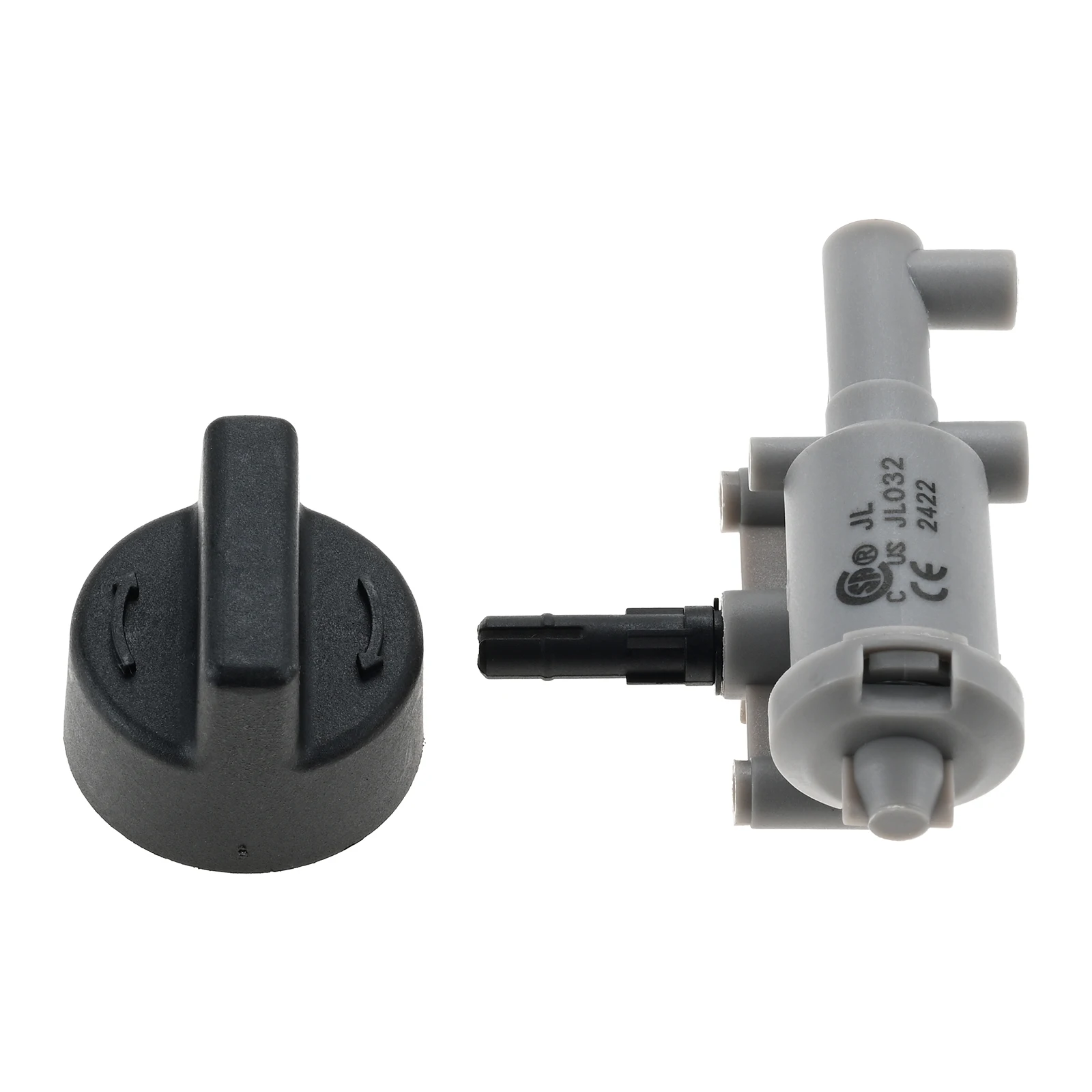 1Set 2 Outlet Rotary Piezo Igniter and Knob Replaces parts 10342-242 Fit For Broil King 1992 DCS 48 series Ducane 1305 1305SHLPE