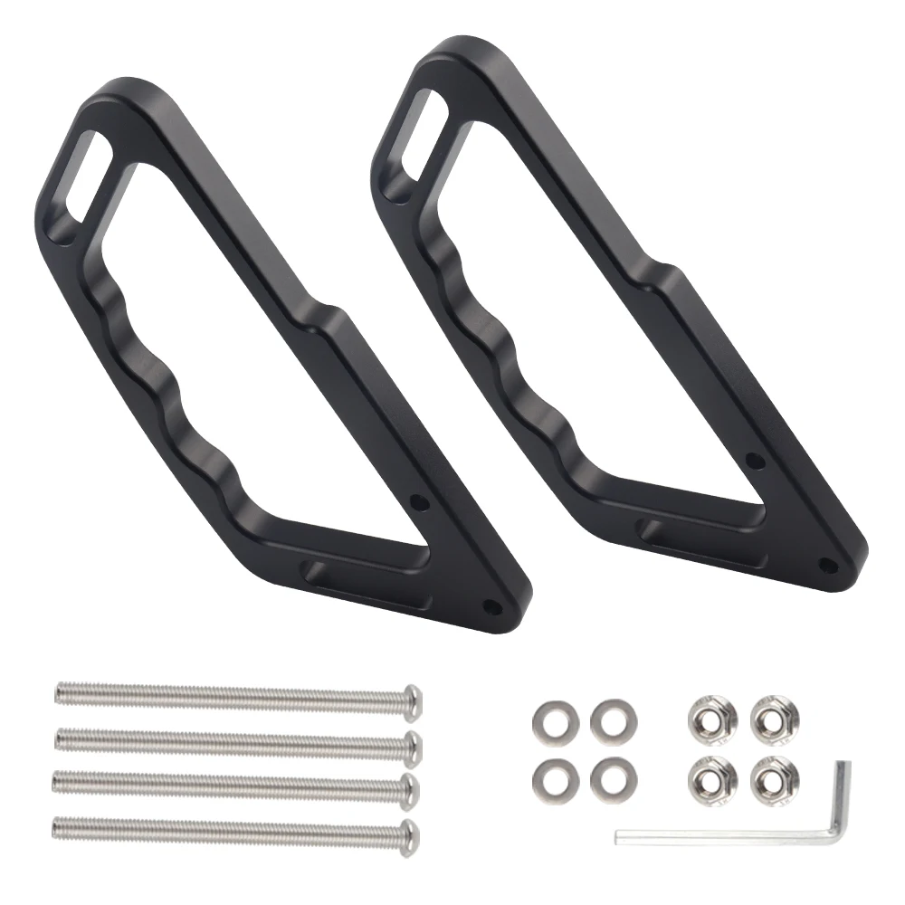 UTV Roll Bar Grab Handles for Can-Am Maverick X3 XDS XRS XMR XRC Turbo R RR 2017- 2024 Heavy Duty Aluminum Roll Cage Handles