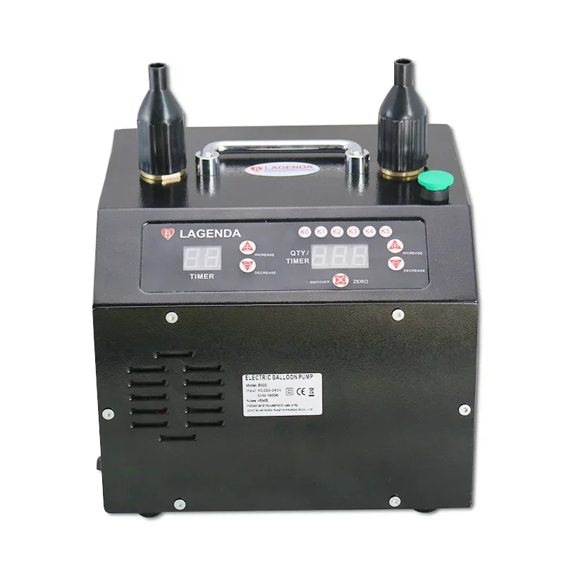 B322 Lagenda 5S Timer and Counter APP Controling Electric Air Balloon Inflator 1400W Electric Balloon pump