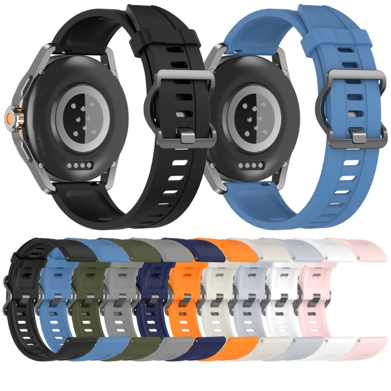 22Mm Silicone Strap… - image
