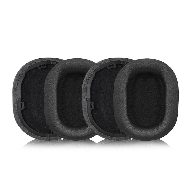 مناسبة ل CORSAIR HS65 HS55 HS55 PRO بطانة للأذن سماعة كم رئيس شعاع الإسفنج وسادة غطاء للأذنين الجلدية