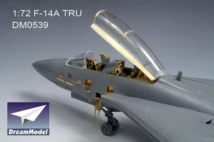 Dream Model DM0539 1/72 US F-14A TRU Etched Set For Hobby Boss 80276