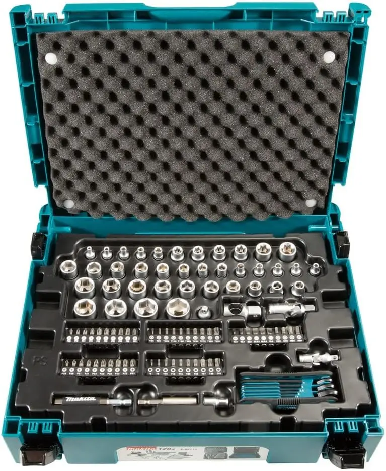 E-08713 120 Piece Maintenance Set Supplied in a Makpac Case