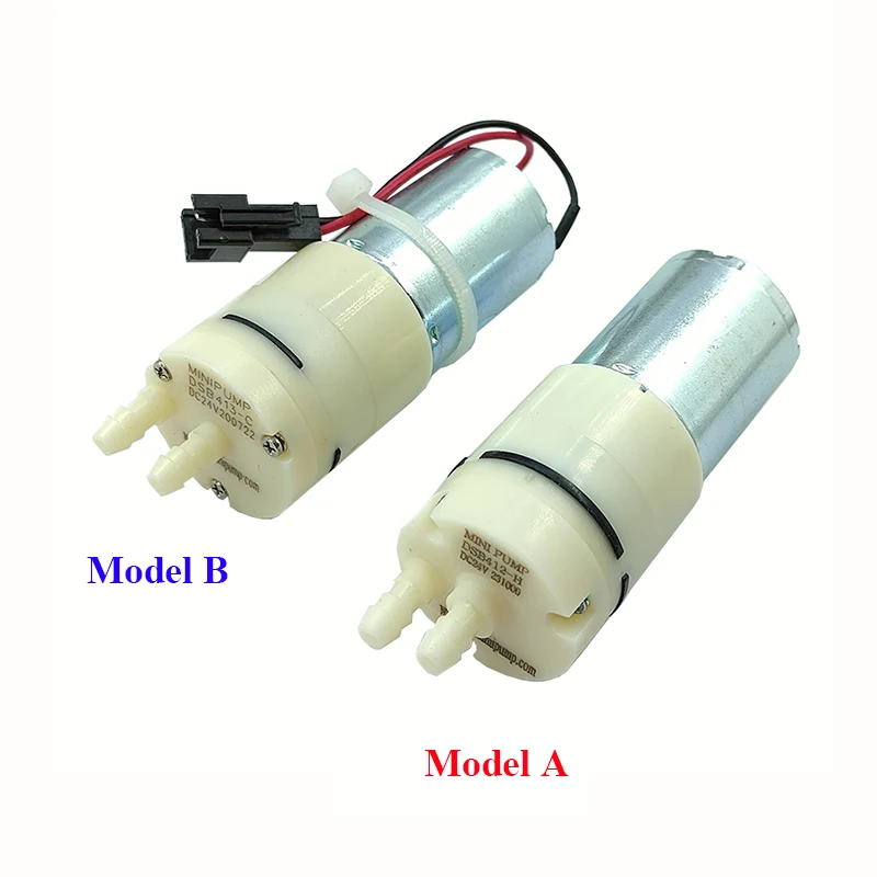 DSB412-H / DSB413-C Mini 370 Water Pump DC 24V Micro 27mm Diaphragm Pump Self-priming Suction Water Pump for Sweeper Robot