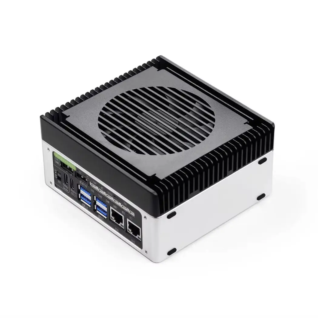 Robot Intelligent Edge AI Computer with NVIDIA Jetson Orin NX Super 16GB 157TOPS reComputer Robotics J4012 ,USB,Ethernet,CSI,CAN