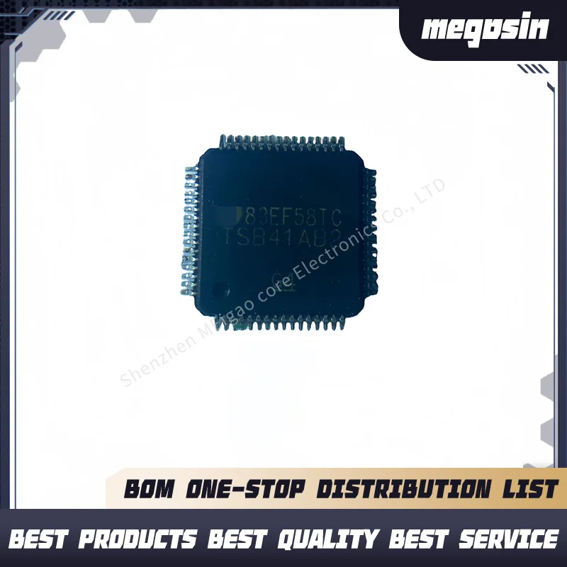 1pcs/lot TSB41AB2PAP TSB41AB2 HTQFP-64 Cable transceiver chip