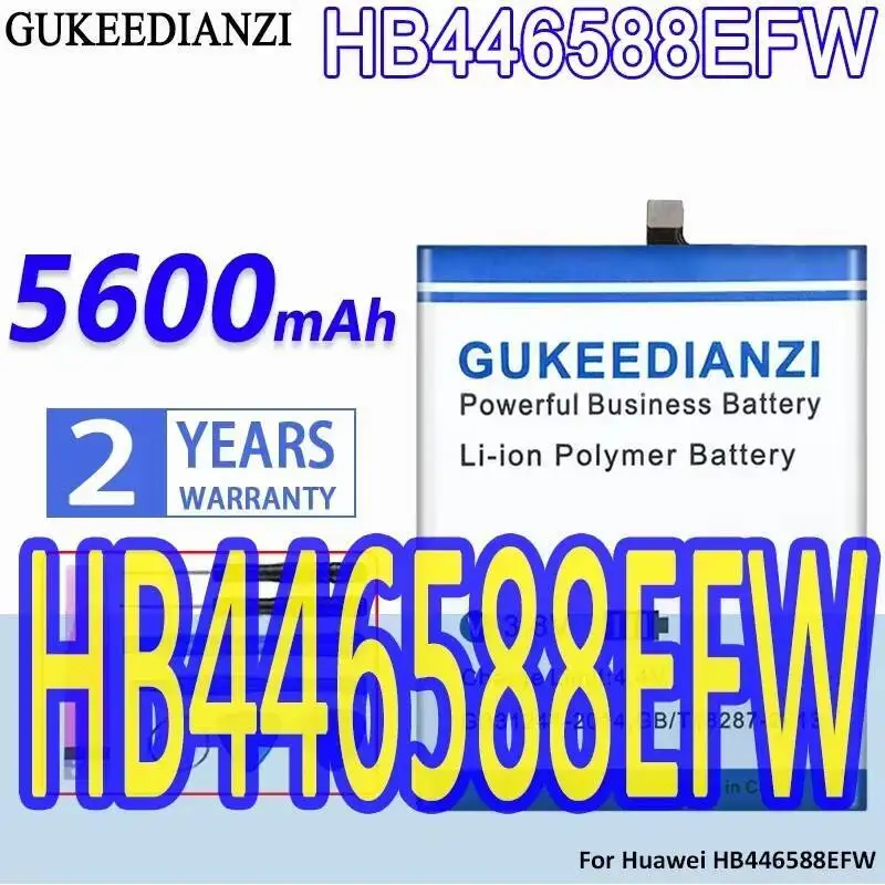 

5600Mah For Huawei Honor X20 SE 5G Chl-AN00 Mobile Phone Battery HB446588EFW Reliable Power Supply
