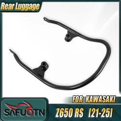 Rear Luggage Rack Passenger Handgrip Rail Bar Support Bracket For Kawasaki Z650 RS 2021 2022 2023 2024 2025 Accessories