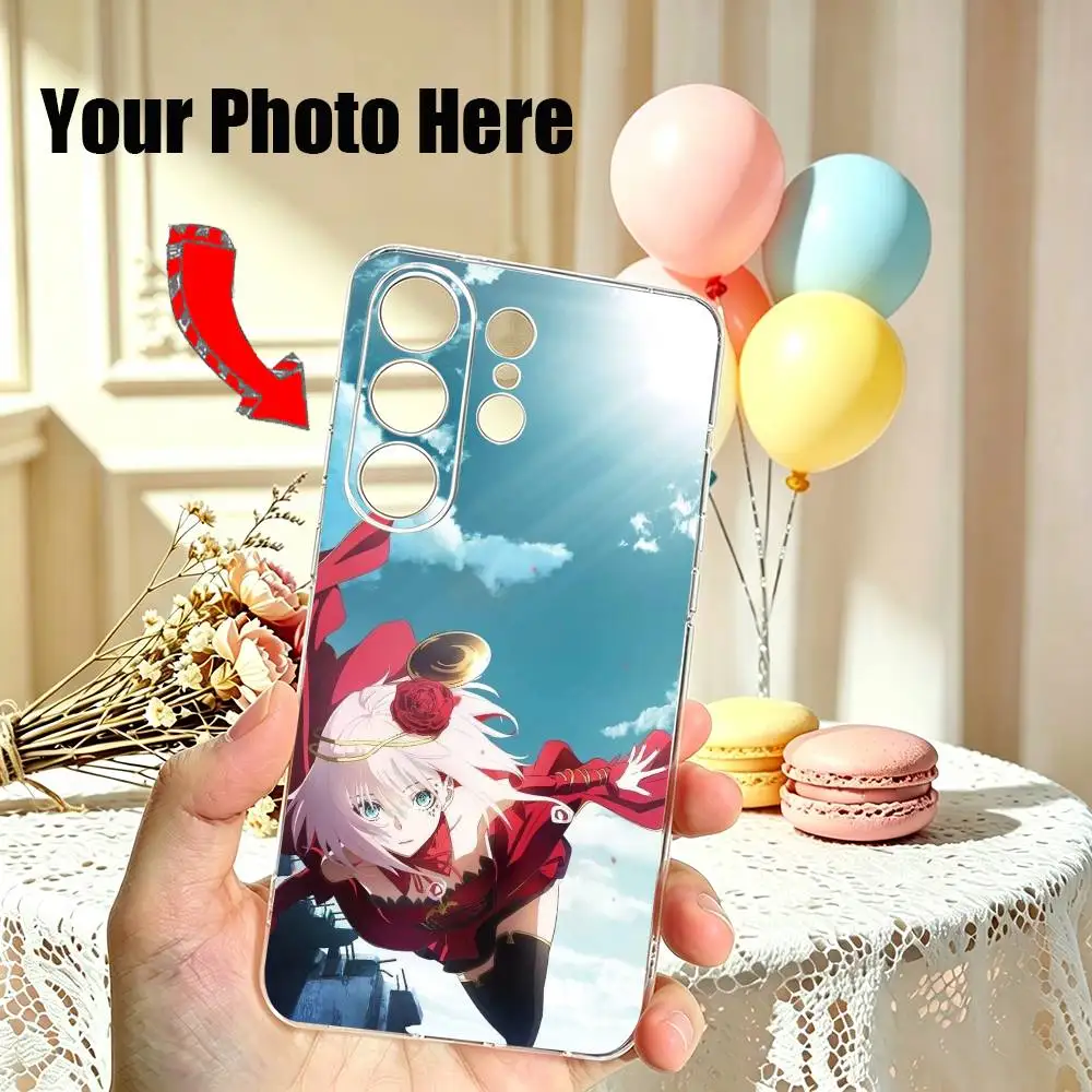 Coque de téléphone en Silicone souple et Transparent, dessin animé Takt Op Destiny, pour Samsung S25,S24,S21,S22,S23,S30,Ultra,S20,Plus,Fe
