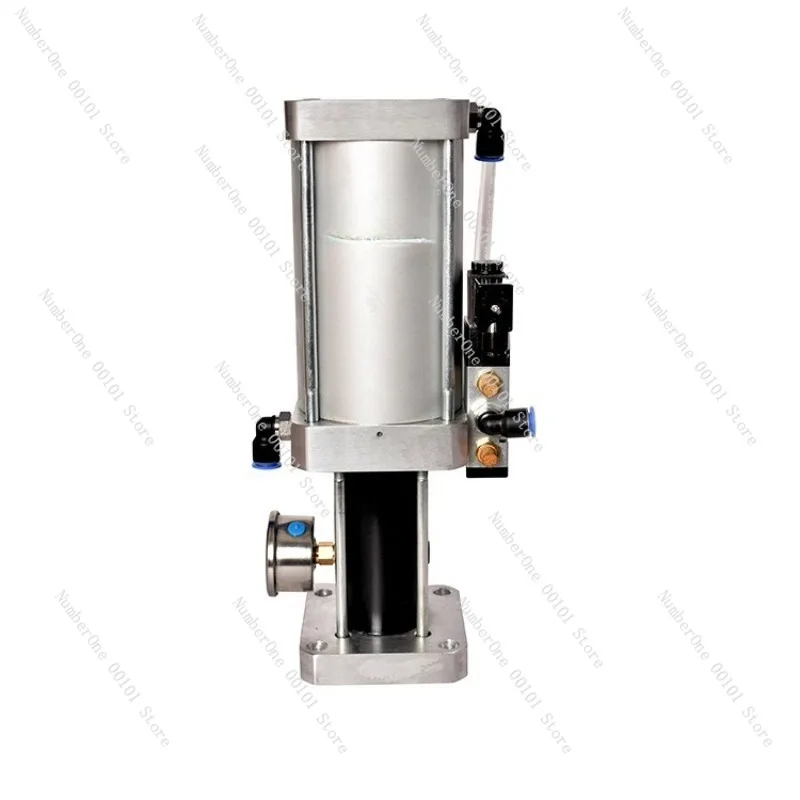 

Pneumatic-Hydraulic Booster, 8/12/17 Times Boost Cylinder for BT30/40/50, Directly Connected Unloading Cylinder for Increased