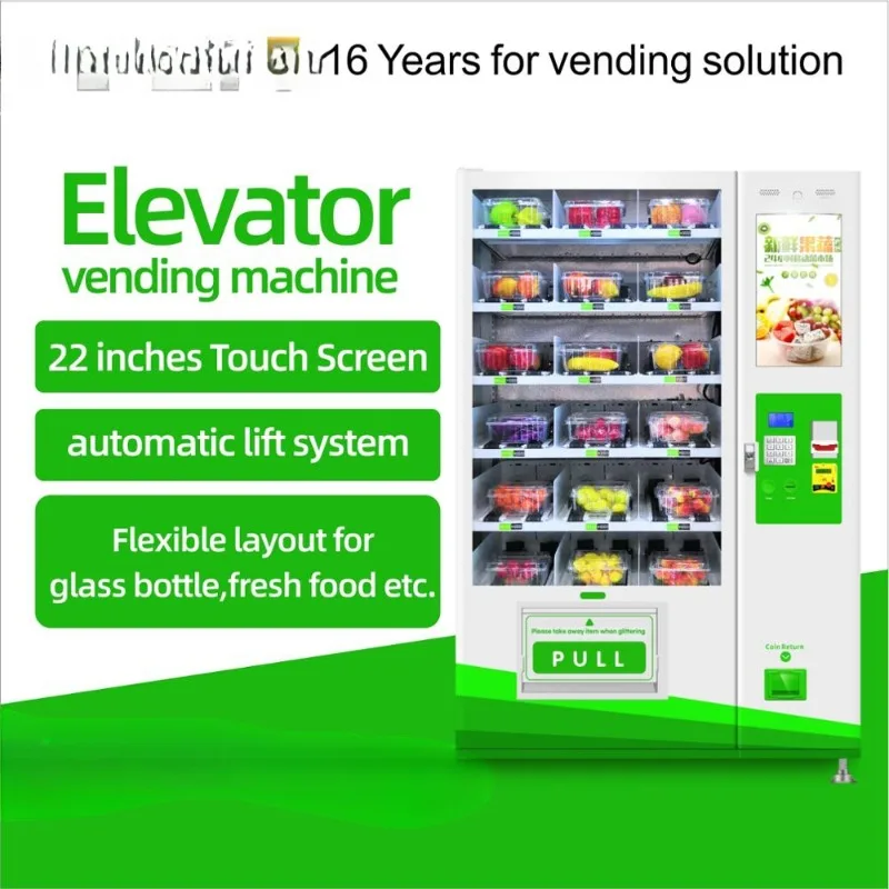 twist egg vending machine cut fruit vending machine singapore touch screen operation mini mart vending machine with big glas