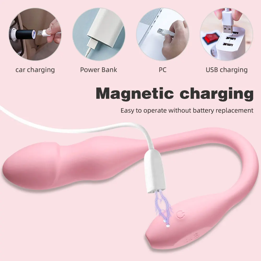 Remote Control 10-frequency Vibration Inflatable Dildo Butt Plug Vaginal Stimulation Anal Plug Anal Dilator Sex Toy for Couples