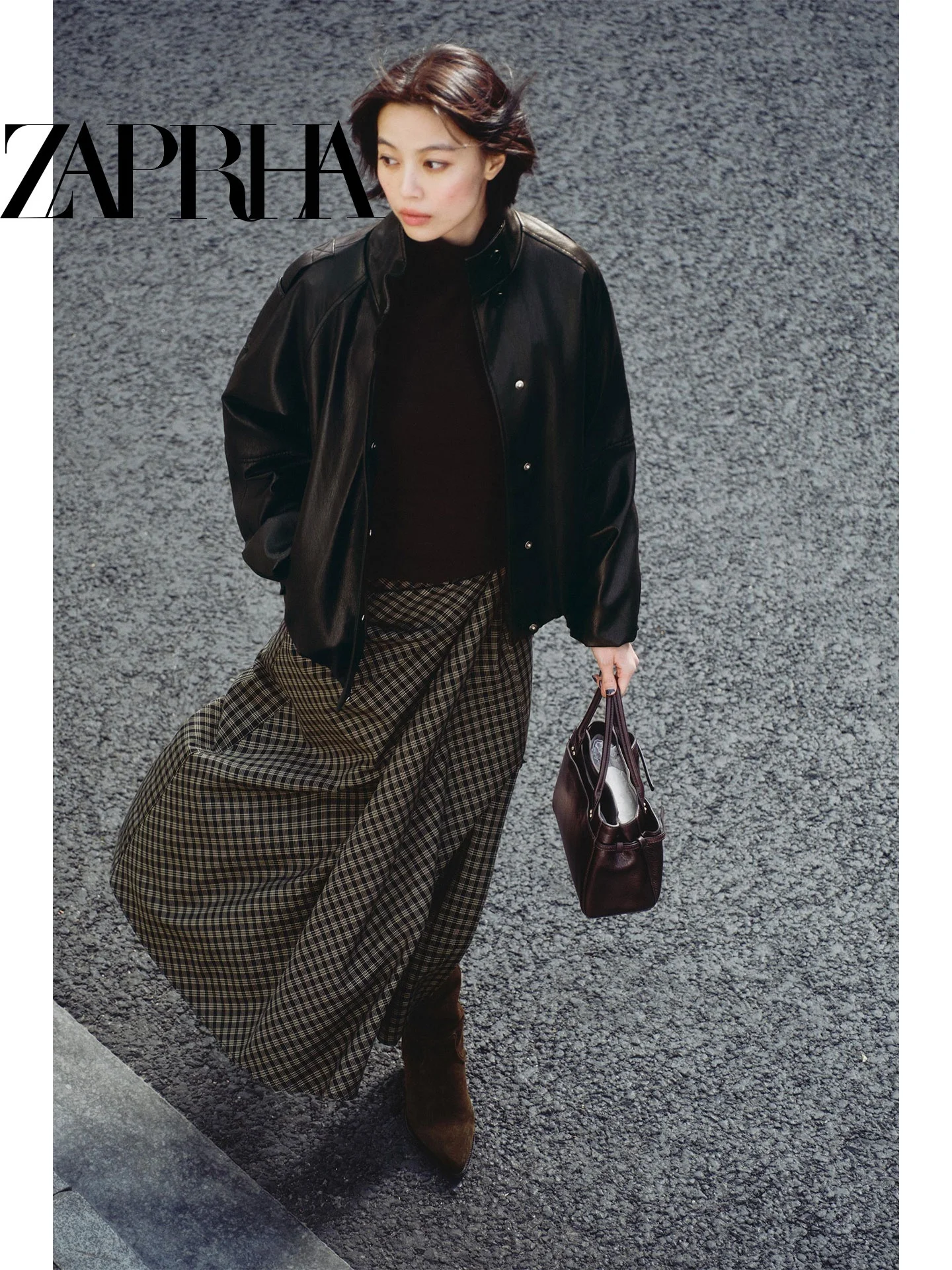 

Spring 2026 Fashion Retro Design Polka Dot Pleated Skirt Elegant Slimming Midi Skirt Commute Style Casual Scene Ladies Skirt