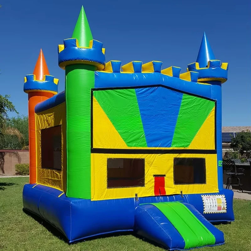 

High quality bounce house commercial moonwalk inflatable bouncer with air blower