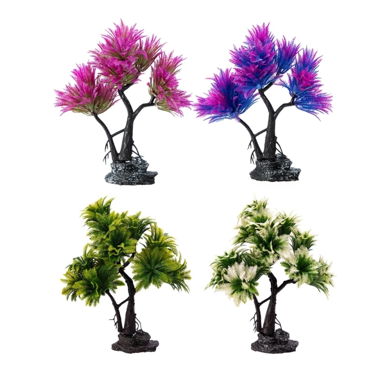 

Aquariums Landscape Artificial Tree Cave Plant Large Plant Statue for Aquariums