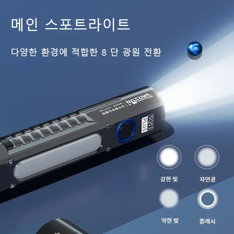 LED Mini Lantern Rechargeable Portable Flash Disaster/Epidemic Prevention Supplies Earthquake/Refuge Supplies