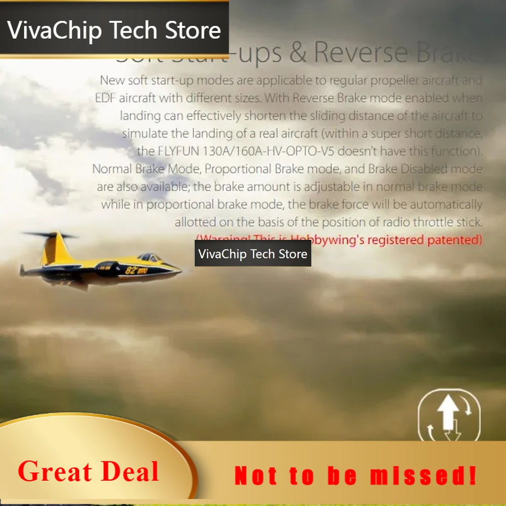 VivaCTHobbywing FlyFun V5 110A Speed Controller Brushless ESC With DEO Function For RC Quadcopter