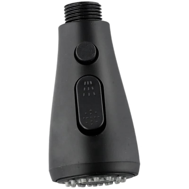 

Black/silver Faucet Spray Head 360° Rotation Extension Filter Two-speed Water Outlet + Water Stop Switch For Kitchen Bathroom