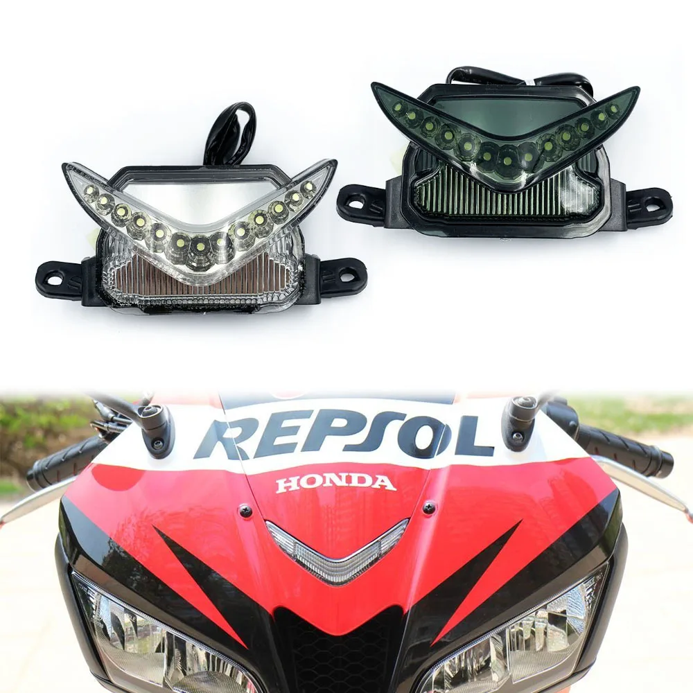 

For HONDA F5 CBR 600 RR CBR600RR 2007 2008 2009 2010 2012 Headlight Headlamp Fog Lamp Front Head Light LEDFront center light