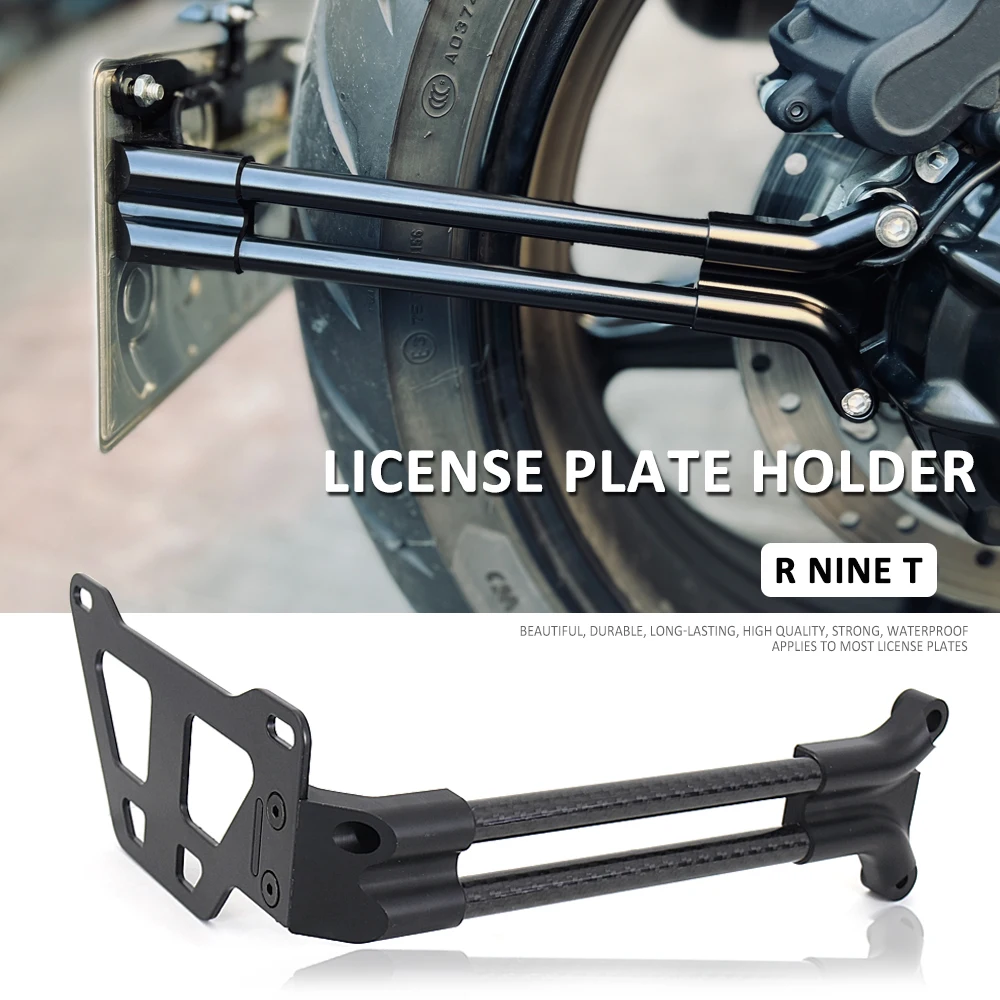 New Motorcycle Side Mounted License Plate Bracket For BMW r9t R NINET Urban G S NINE T R9T Pure Rninet Racer R NineT Scramble