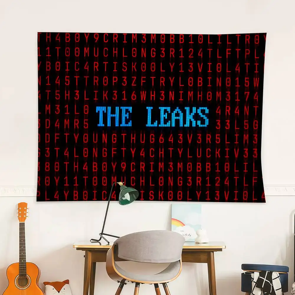 

The Leaks Lil B-Baby Flag Decoration Outdoor Picnic Party Home Camping Party Art Hanging Banner