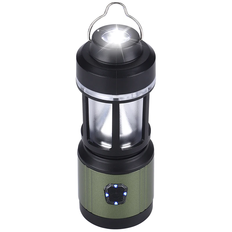 WEST BIKING Portable Camping Lantern USB Recharge 4 Lighting Modes Tent Light Flashlights Emergency Lamp for Outdoor Supplies