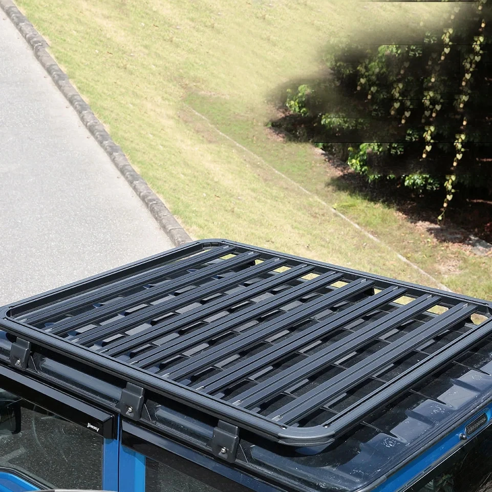 Save Space 4x4 Cargo Carriers Off Road Car Roof Luggage Racks Platform Basket Roof Rack For Jeep Wrangler Jk Jl