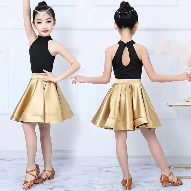 

Новые детские костюмы для латинских танцев для летних костюмов для девочек