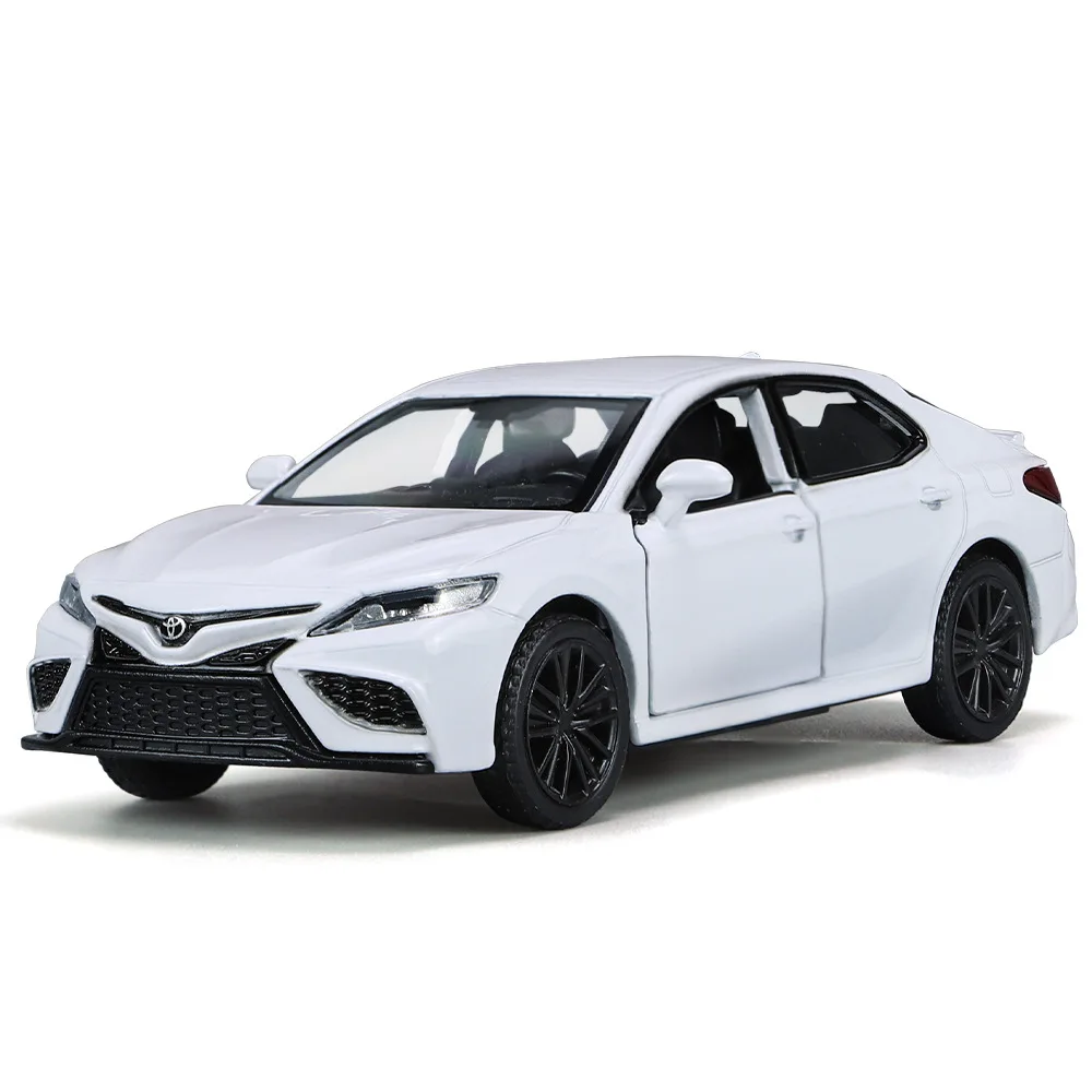 1/36 Toyota Camry XSE Toy Car Model For Children RMZ CiTY Diecast Vehicle Miniature Pull Back Collection Gift For Kid Boys