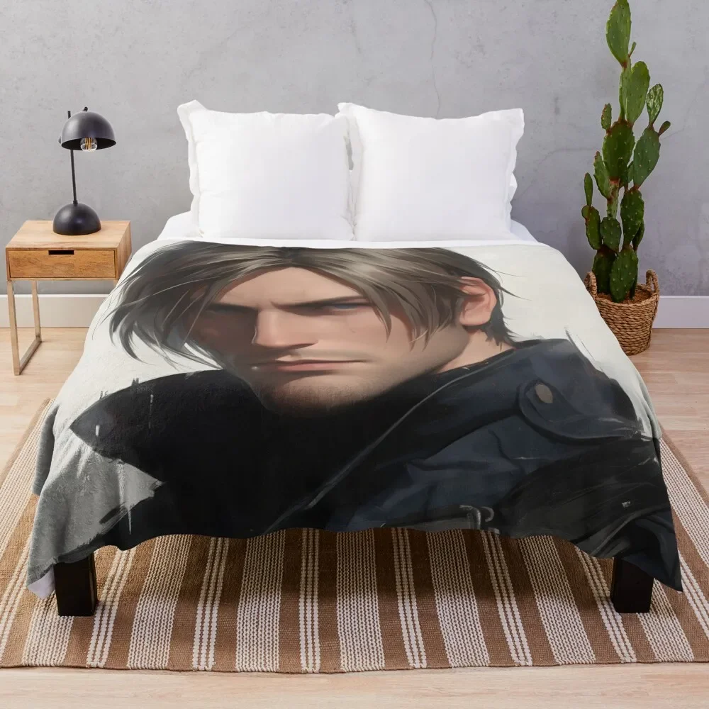 

Leon Kennedy - 10 Throw Blanket Year Round Soft Comfortable Blanket for Home