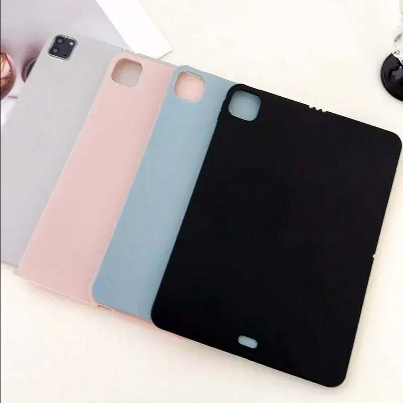 

Мягкий чехол из ТПУ для нового iPad A16 11-го поколения 2025 10, 9, 8, 7, 10,2 Pro 12,9 дюйма Air 11/13 дюймов M3 M2 M4 Air 6/5/4/3 Mini 7 6 C