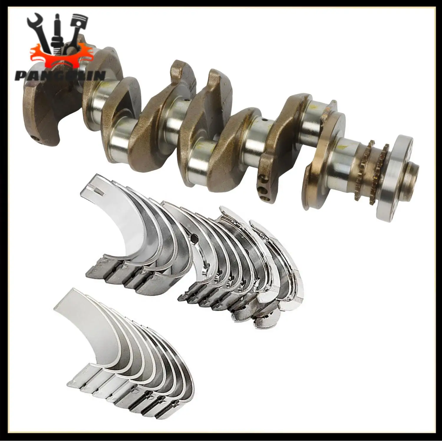 

Crankshaft & Bearing Set 11218515071 77979750600 11711WA010A0 11217802656 11218517939 For BMW N47 D20 Series 3-7 X3-6 2.0