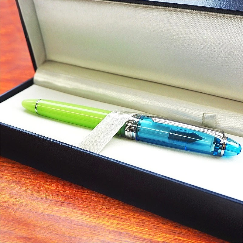 The Latest 14k Nib Acrylic Japanese New-Sailor Fountain Pen Limited Edition Fish Series Ink Pens Practice Writing Stationery