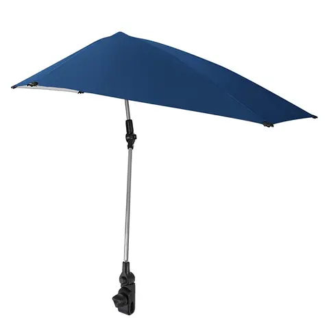 Adjustable Chair Umbrella Clamp-on Umbrella Multi-functional Stroller Umbrella for for Beach Chair Wheelchair Stroller