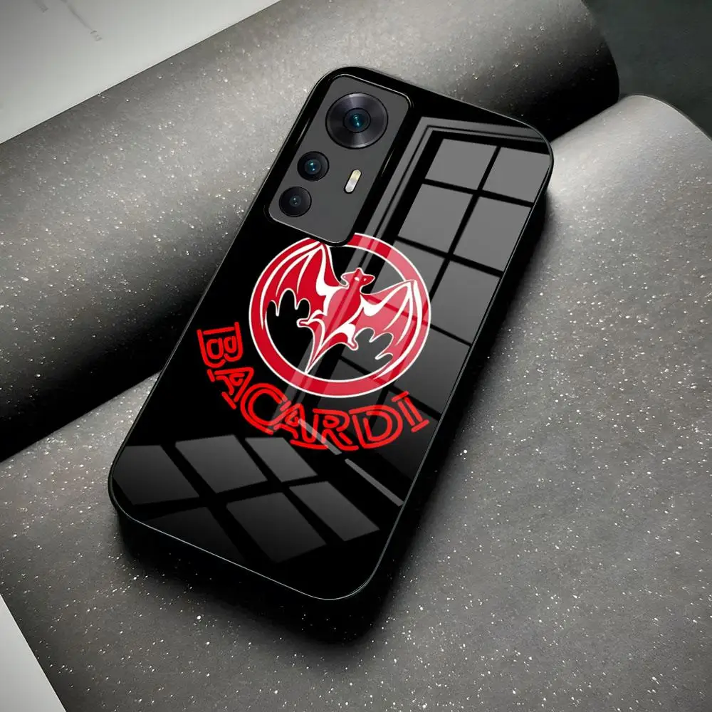 Bacardi-Rum Vampire Bat Phone Case para Redmi, 8, 10, Poco X3Pro, 9, x3NFC, 12, 9T, x3, 9A, Note10 Pro, Note12, 11x5 Pro, note8 Plus, 11 s, Coq
