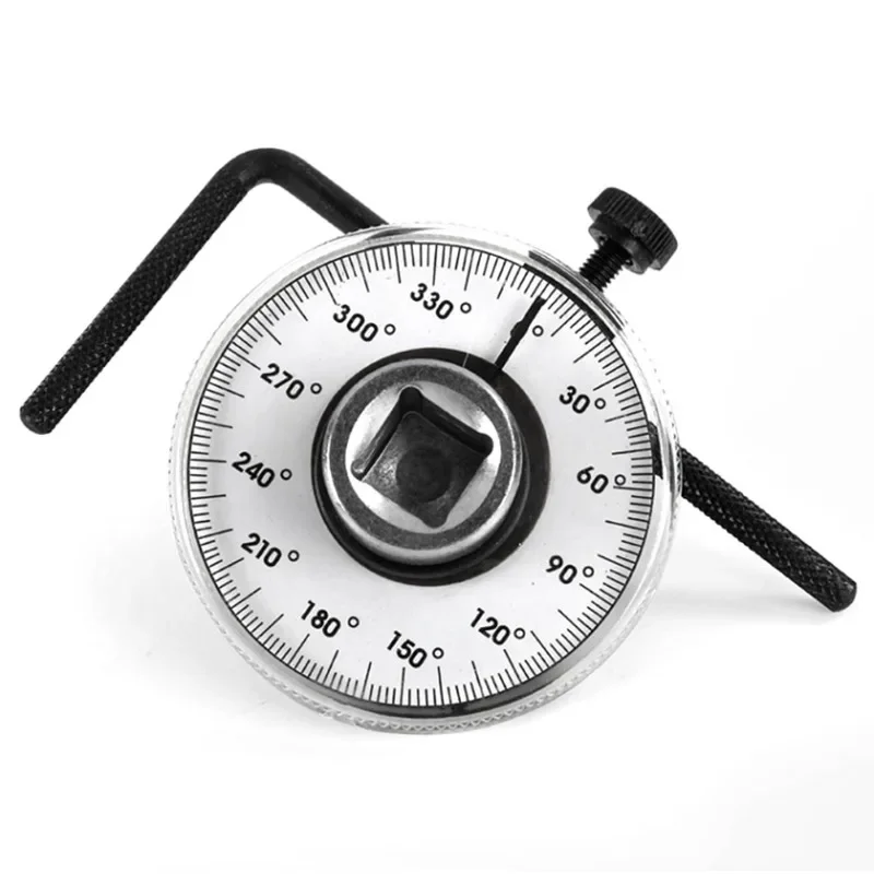 1/2 Inch Drive Torque Angle Gauge 360 Degree Angle Rotation Measurer Hand Tool Wrench Measuring Automotive Meter Tools