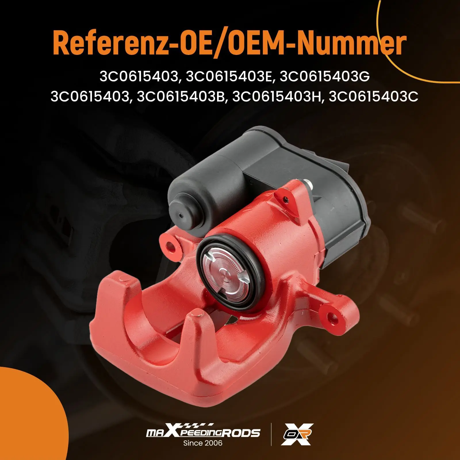 

Задний левый электрический тормозной суппорт для VW PASSAT 3C2 3C5 3C0615403e