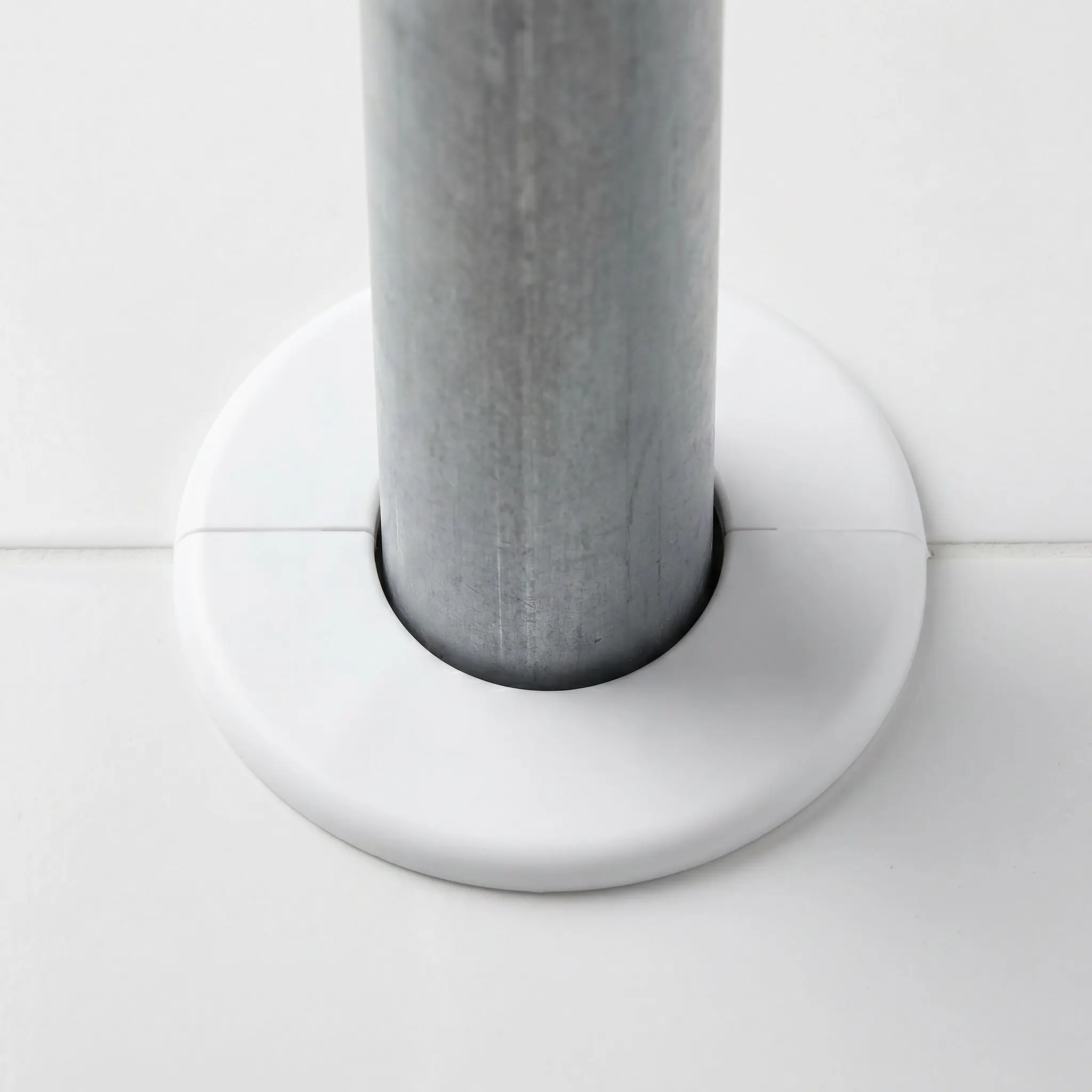 4Pcs Flange Plate Cover Self-Adhesive Escutcheon Split Round for 64Mm Pipe Wall Hole Plumbing Decoration Fitting