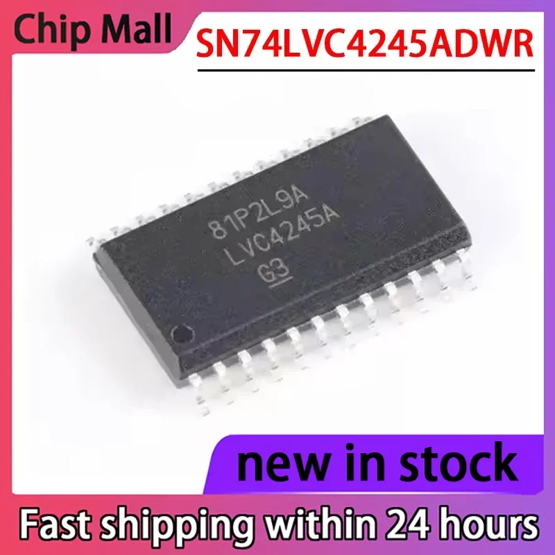 5PCS New SN74LVC4245ADWR LVC4245A SOP24 Converter/level Shifter in Stock