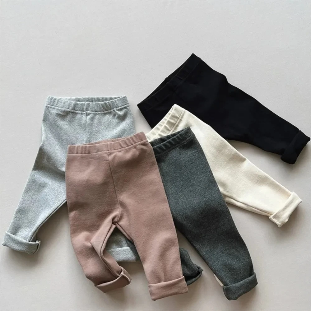 

2025 new Spring Autumn Girls Kids Cotton Leggings Pants Baby Children Long Pant Trousers Children Clothes 2-12T
